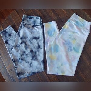 Women's Leggings 2 Pairs Size L
